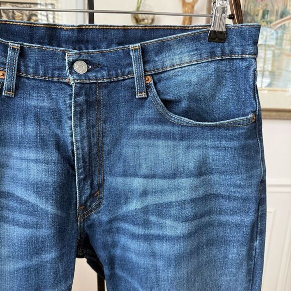 Levi’s 514 Straight Leg Jeans 36 x 33 - Picture 2 of 8